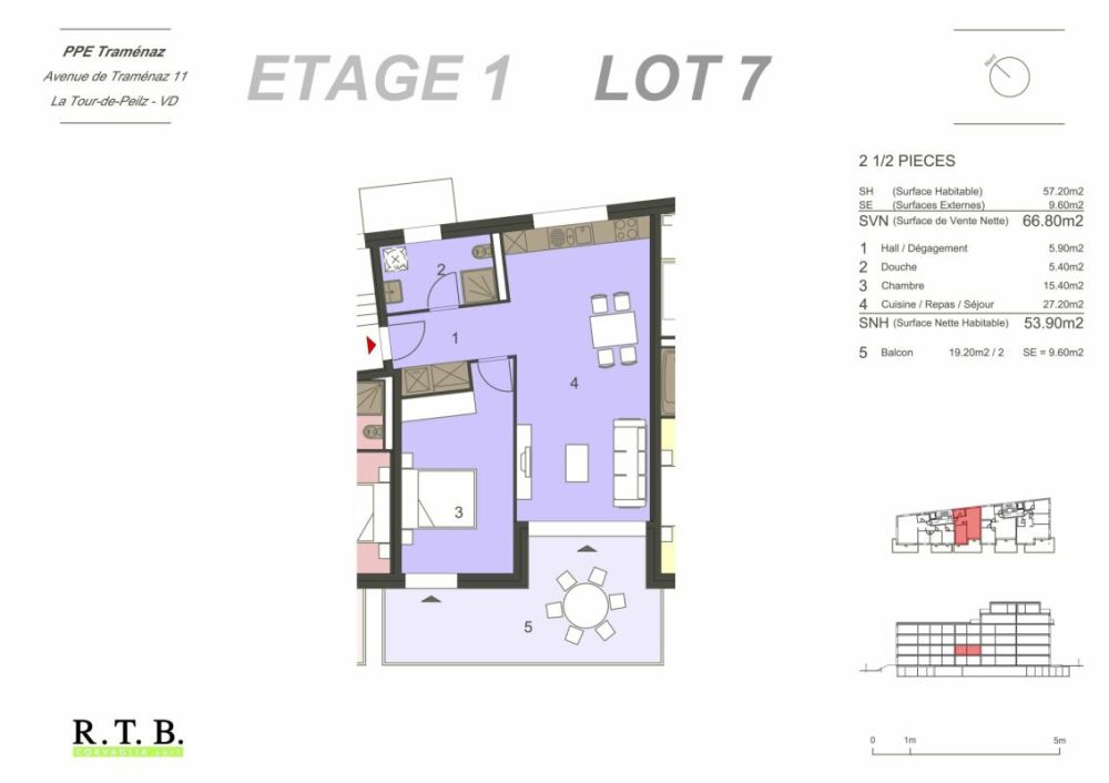 Appartement 2.5 pièces à La Tour-de-Peilz -  Bild 10