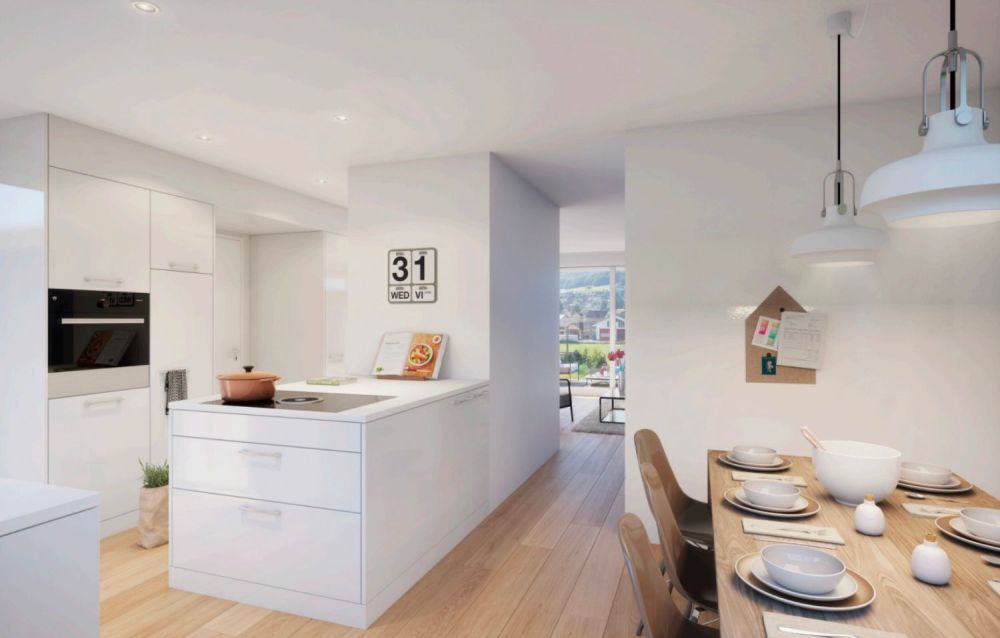 Neubau 5 1D2-Zimmer-Einfamilienhäuser mit Tiefgarage - Image 3