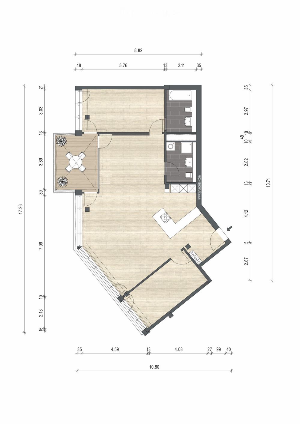 Exklusive 3.5 Zimmer Neubauwohnung im PilatusTower Kriens – Wohnen mit spektakulärer Pilatussicht -  Bild 6