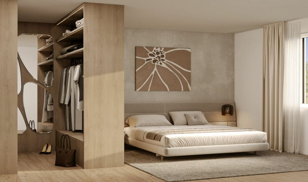 Drei 4.5-Zi-Eigentumswohnungen - Schlafzimmer