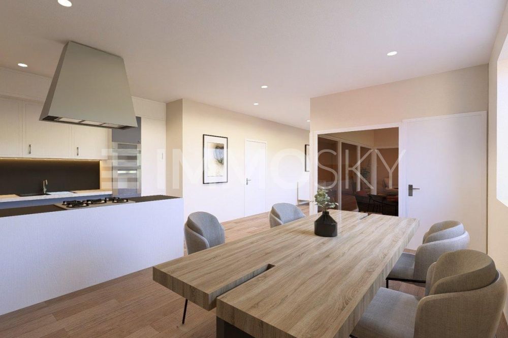 EXCLUSIVITÉ ! Rare : 5.5 pièces de 179 m² dans une ferme rénovée - Salle à manger