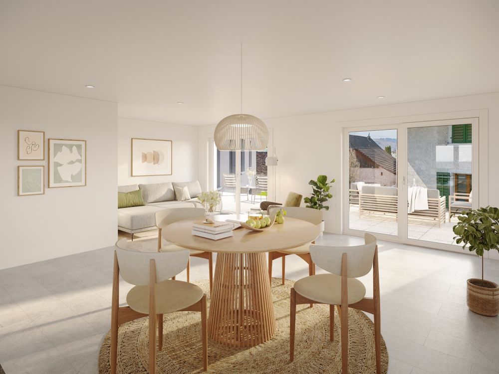 Perfekt für Paare & kleine Familien: Attraktives 5.5-Zimmer-Doppeleinfamilienhaus -  Bild 1