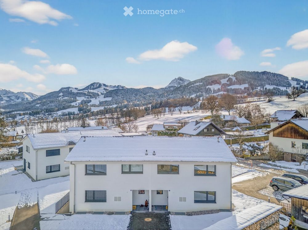 Magnifique maison neuve avec vue panoramique sur les montagnes - Bild 1