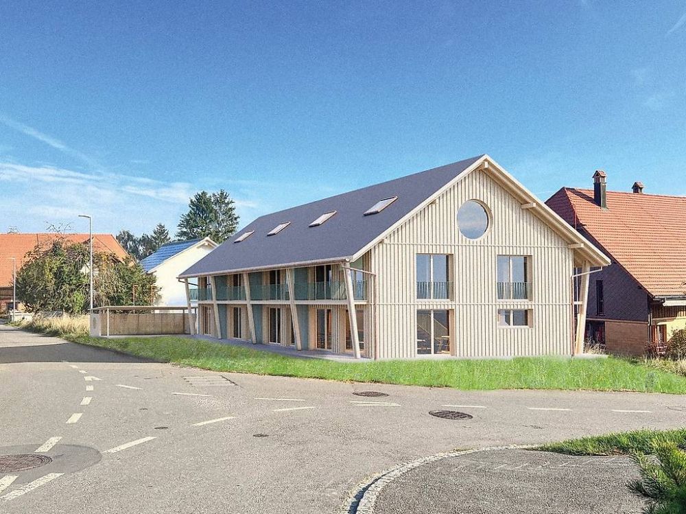 Neubau von 4 Eigentumseinheiten, REFH in Finsterhennen -  Bild 1