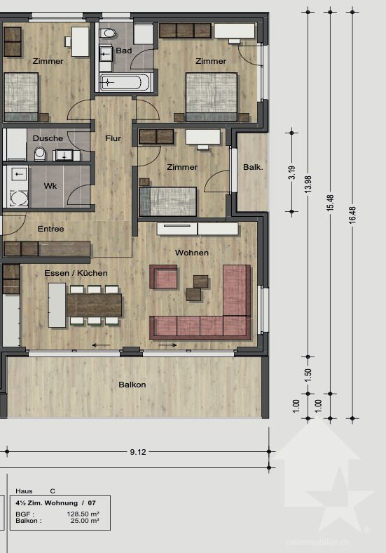Nouveaux appartements résidentiels de 4,5 pièces - Bild 12