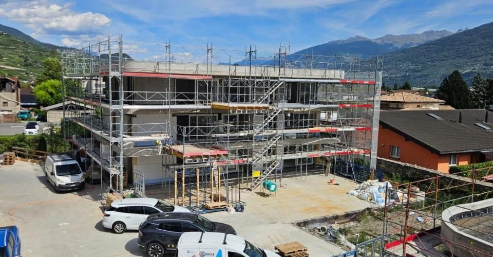 Appartement avec superbe jardin privatif et vue sur les montagnes - Appartement 3.5 pièces - image - 7