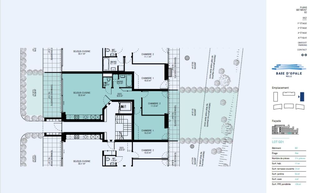 Großes 3,5-Zimmer-Wohnung mit zwei Außenbereichen -  Bild 5