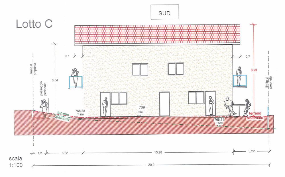 NUOVA COSTRUZIONE A FAIDO  CASA BIFAMILIARE 4,5 LOCALI CON GIARDINO E VISTA MONTAGNA - Image 7