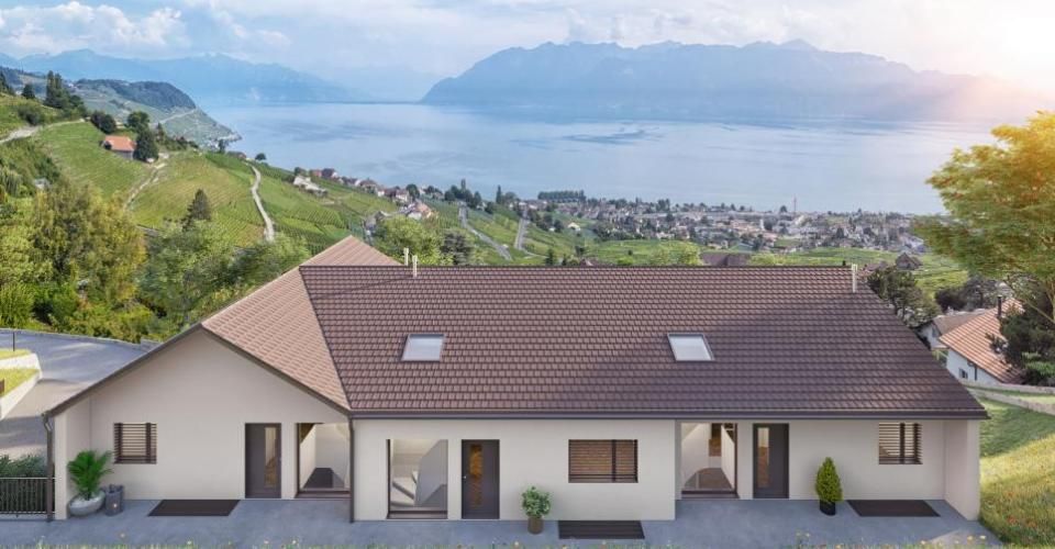 DERNIÈRE VILLA AVEC VUE PANORAMIQUE ! - Maison jumelée 5.5 pièces - image - 7