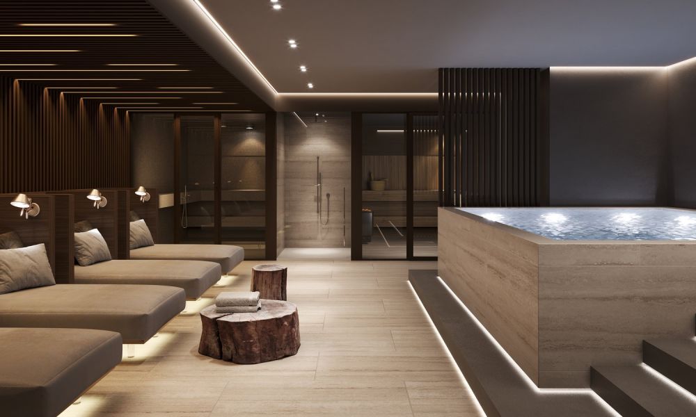Attika-Duplex 5,5 Lokale mit Infinity-Pool – Residenz Foresta, Lugano -  Bild 8