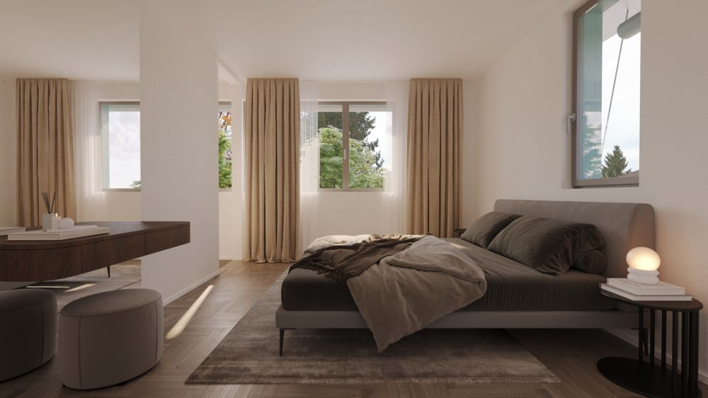 Grösszügige Attikawohnug über zwei Etagen mit Wohnungslift -  Bild 3