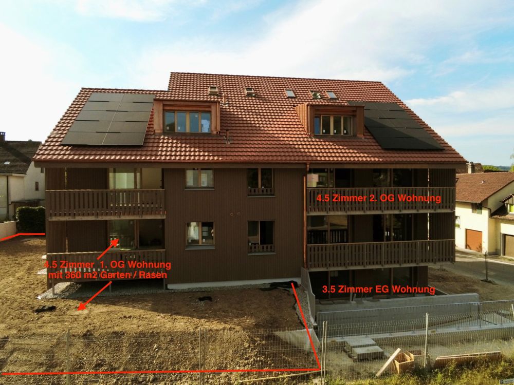 Moderne 3.5 bis 4.5-Zimmer-Wohnungen  in Beringen -  Bild 1