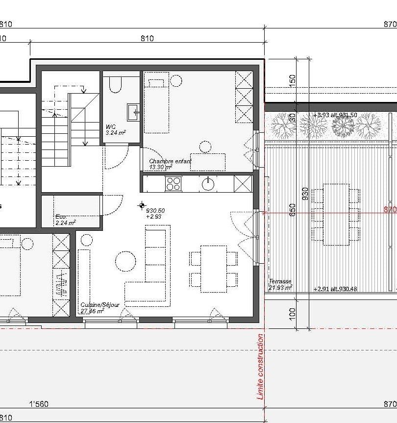 Ayent Villa mit Duplex von 4,5 Zimmern und Panoramablick -  Bild 3