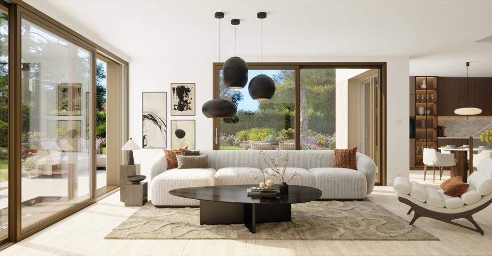 Villas neuves THPE avec jardin et prestations haut de gamme ? Pregny-Chambésy - Maison jumelée 6 pièces - image - 2