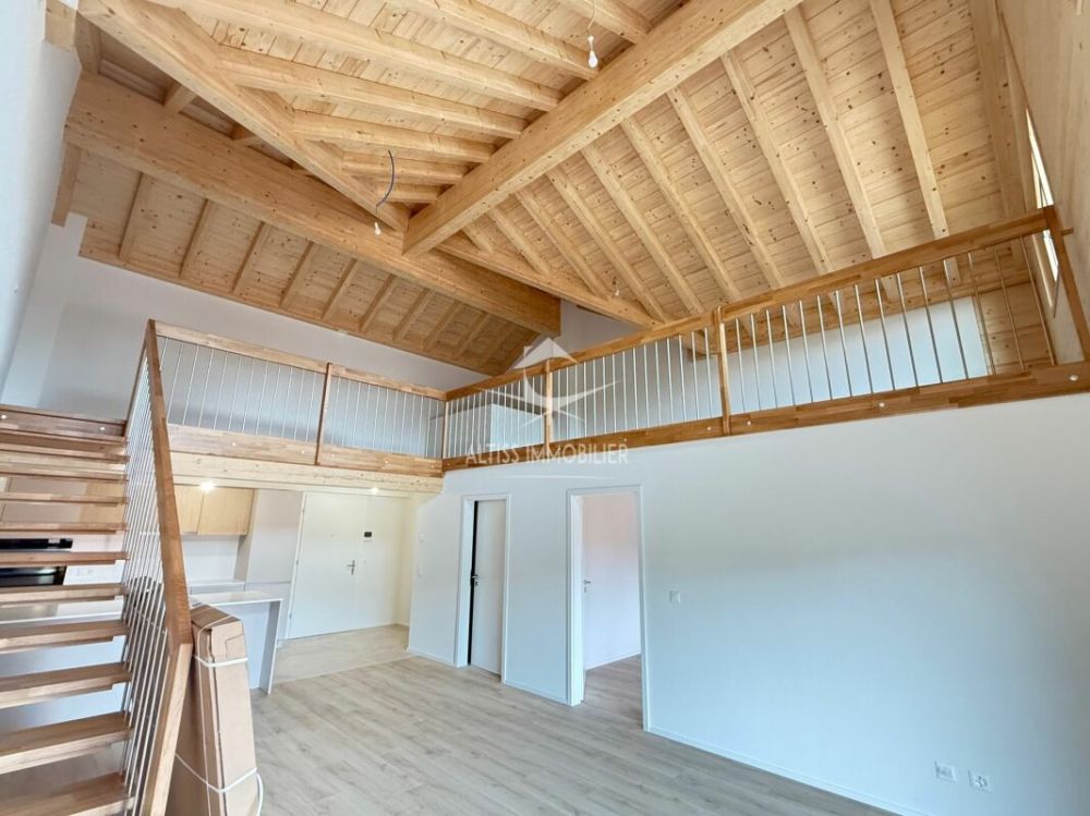 Attique 3,5 pièces neuf, belle mezzanine. -  Bild 1