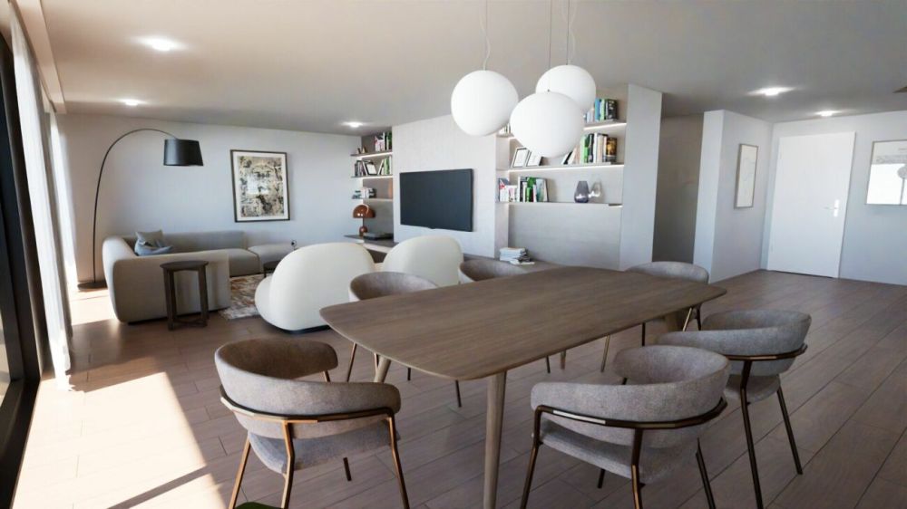 Superbe duplex de 5.5 pièces avec grand jardin et dégagement sur le lac Léman - Bild 4