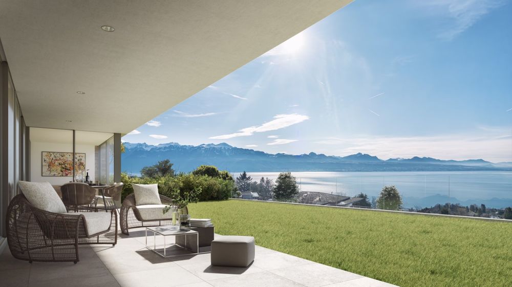 Dernier appartement d"exception à Lutry – Vue imprenable sur le Léman ! -  Bild 1