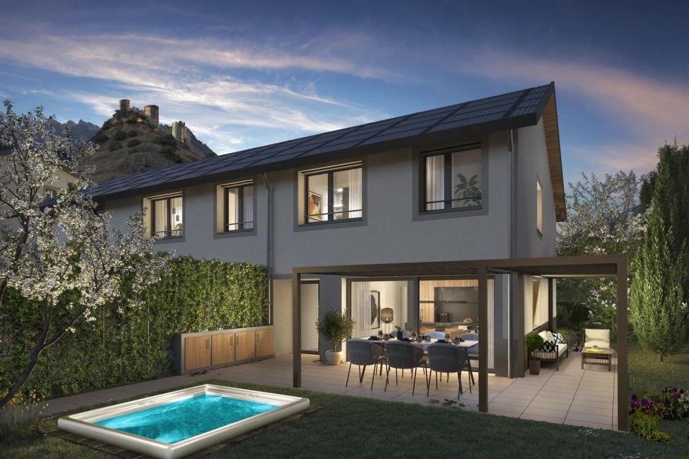 LUXUS-HAUSHÄLFTE VILLA MIT 181 M2 -  Bild 2
