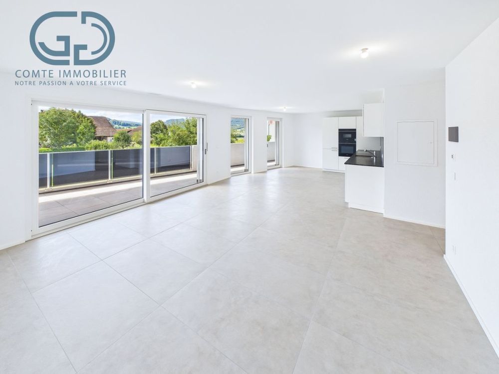 Appartement neuf de 4,5 pièces avec une grande terrasse - Haute performance énergétique - Bild 1