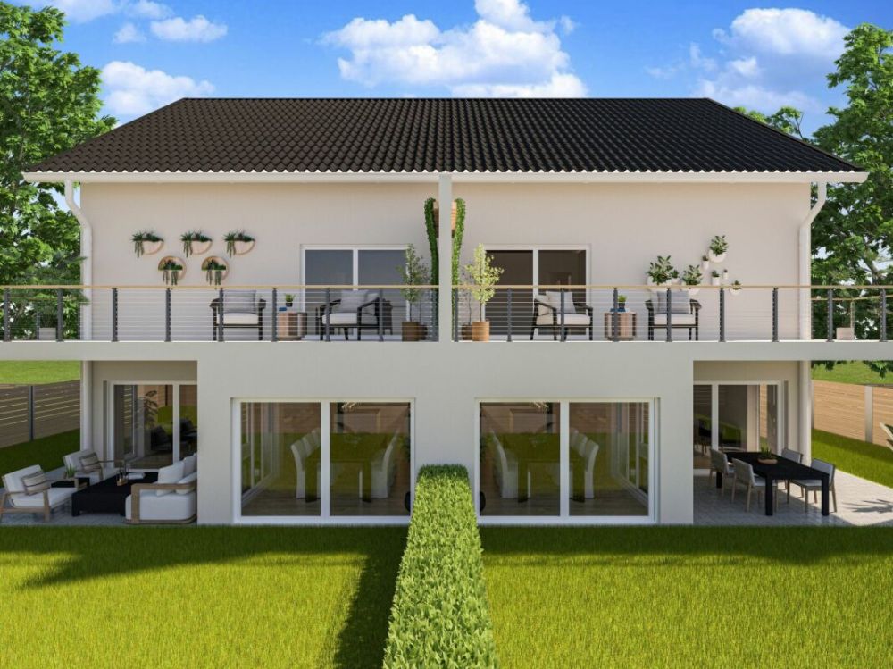 Neubau-Doppelhaushälfte in Willadingen - Ihr modernes Zuhause in ländlicher Idylle. 5 Minuten von Burgdorf entfernt! - Bild 1