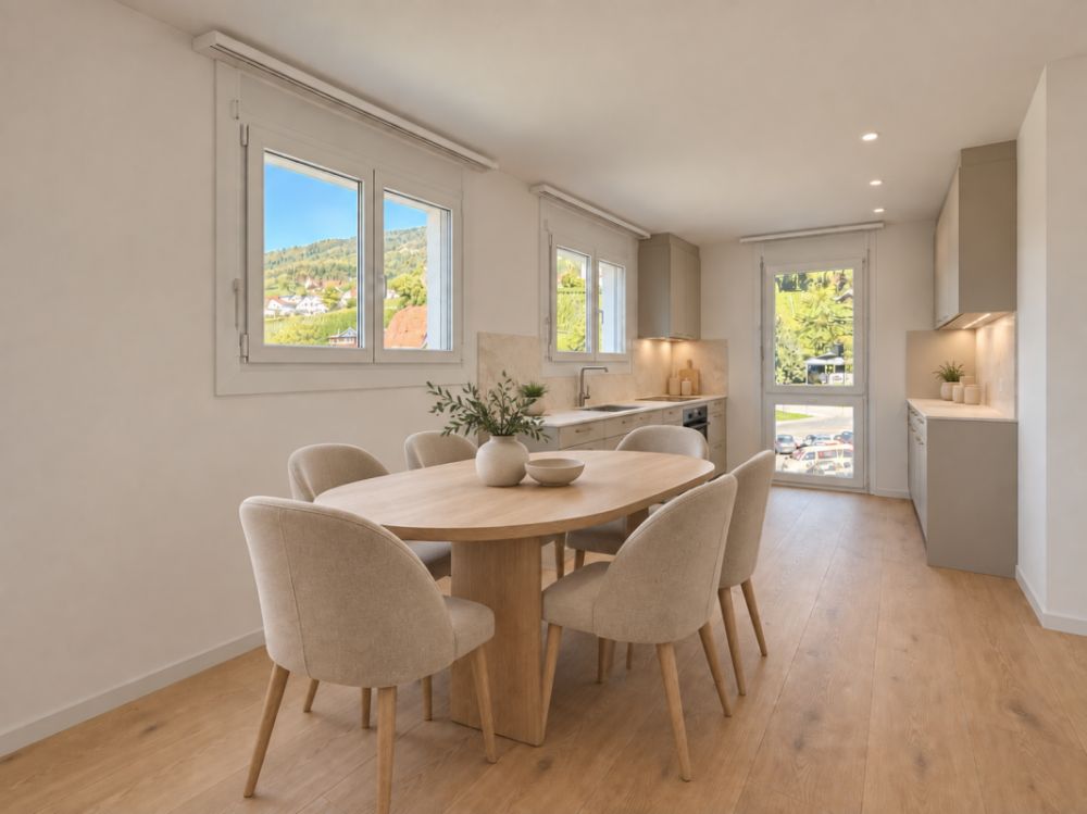 Erstvermietung Stickerhof - Moderne 4.5-Zimmer-Mietwohnung mit stilvollem Ausbau -  Bild 3