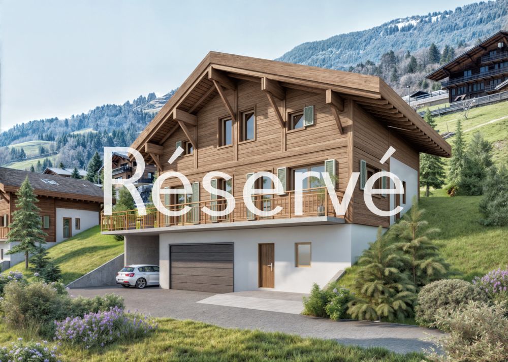 Grand chalet neuf avec balcon et parcelle de 1304 m² ! -  Bild 1