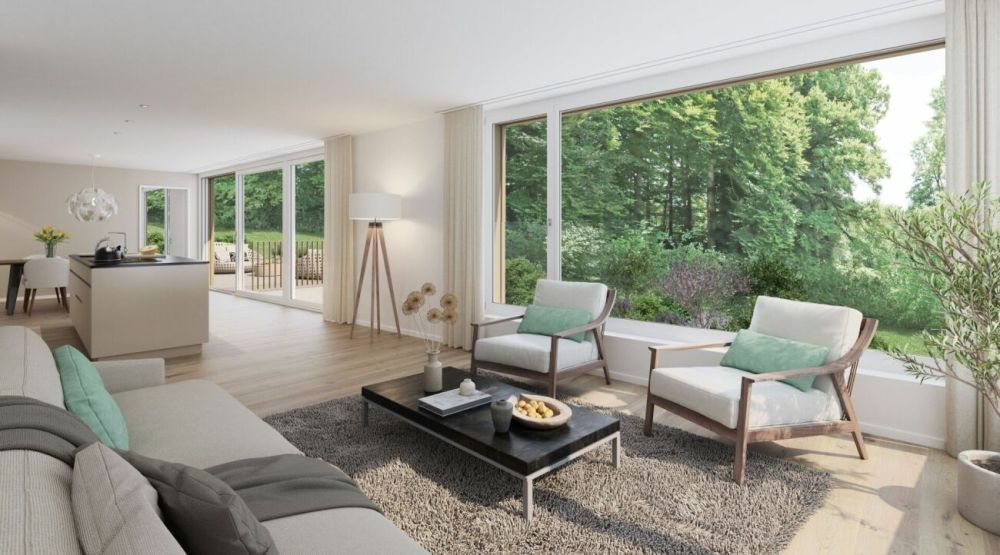 Sonnige 4.5 Zimmer-Gartenwohnung mit besonderem Flair -  Bild 4