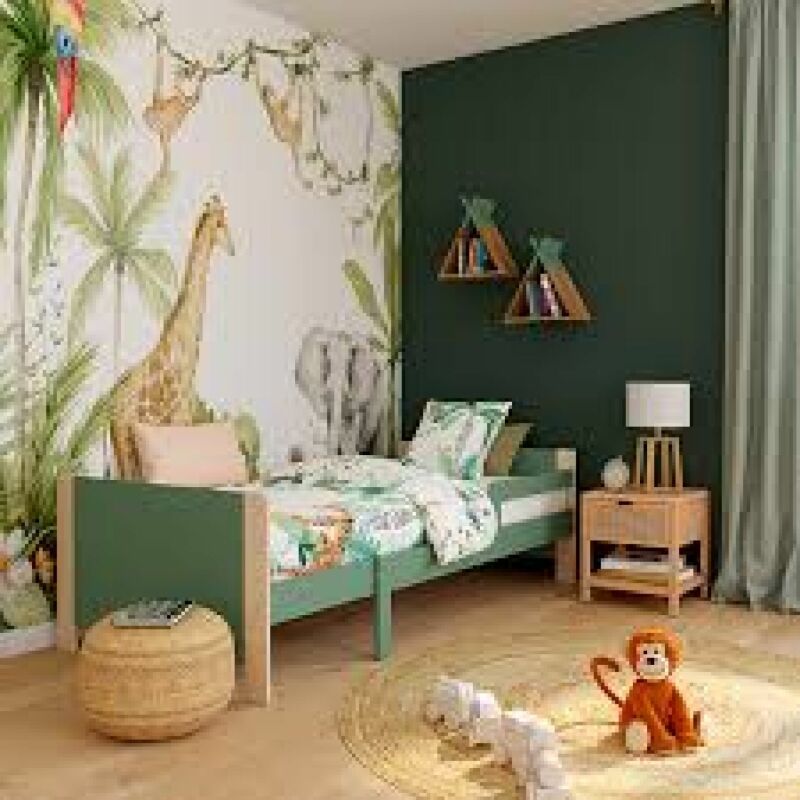 Appartement 4.5 pièces avec jardin à Bex - Chambre enfant