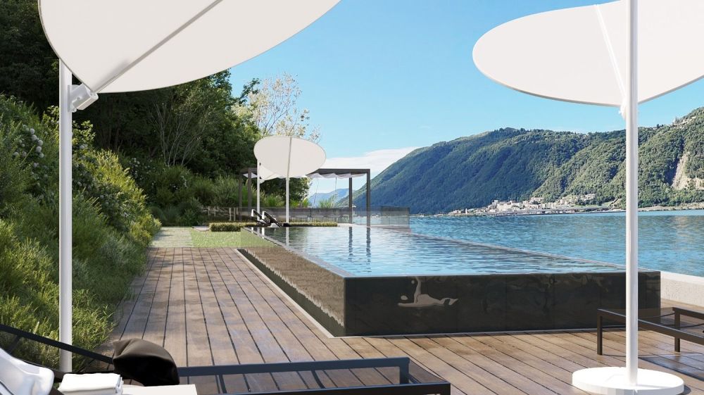 Magnificent apartment directly on Lake Lugano -  Bild 1
