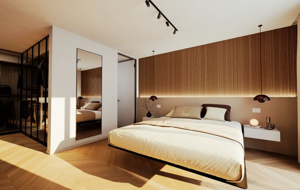 Appartamento di 5.5 locali piano terra con giardino di 200 m2 in nuova costruzione di pregio -  Bild 7