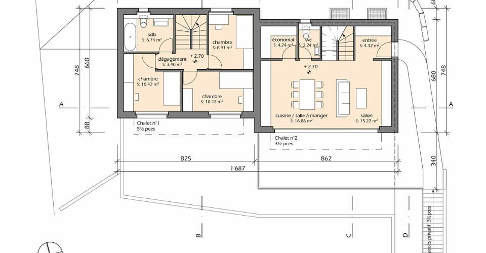 Chalet résidentiel 3.5 pièces à Crans-Montana - Chalet 3.5 pièces - image - 7