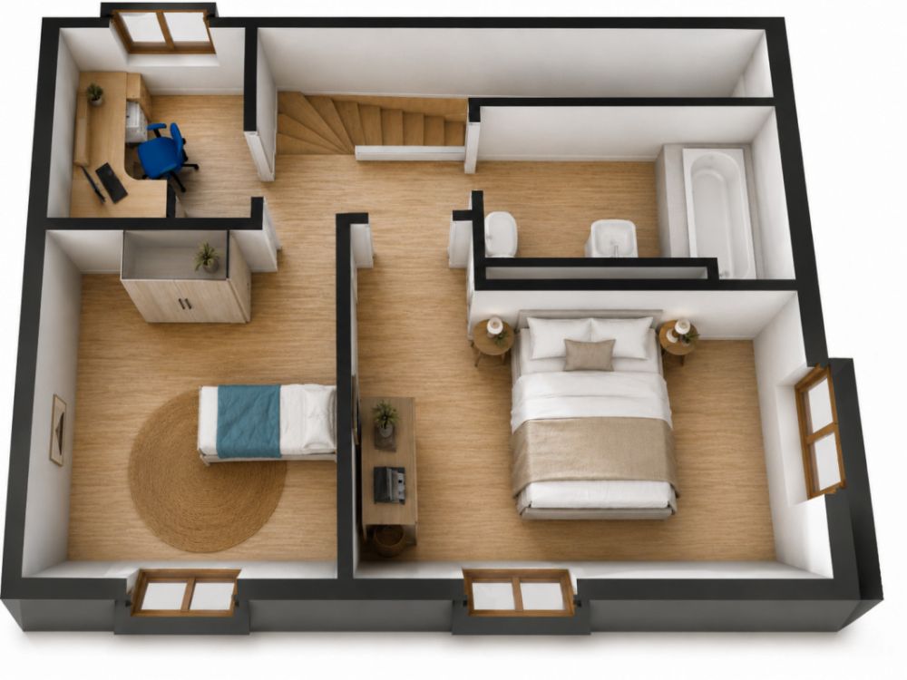 NEUVE - Jolie villa familiale de 4 pièces  95 m2  lot B -  Bild 8