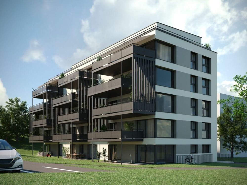 Appartement 5.5 pièces avec balcon - Façade sud-est