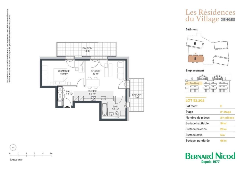 Nouvelle promotion : Appartement de 2.5 pièces avec balcons -  Bild 12