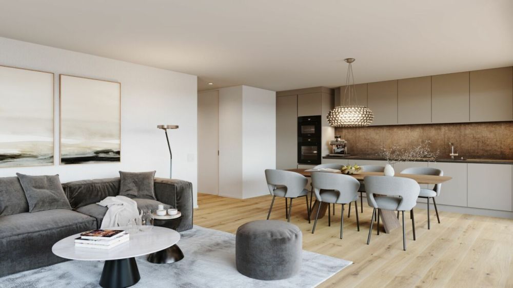 2.5-Zimmer-Neubauwohnung mit atemberaubender Aussicht -  Bild 3