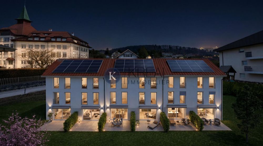 Confort, luminosité et nature : votre future villa à Vallorbe -  Bild 7