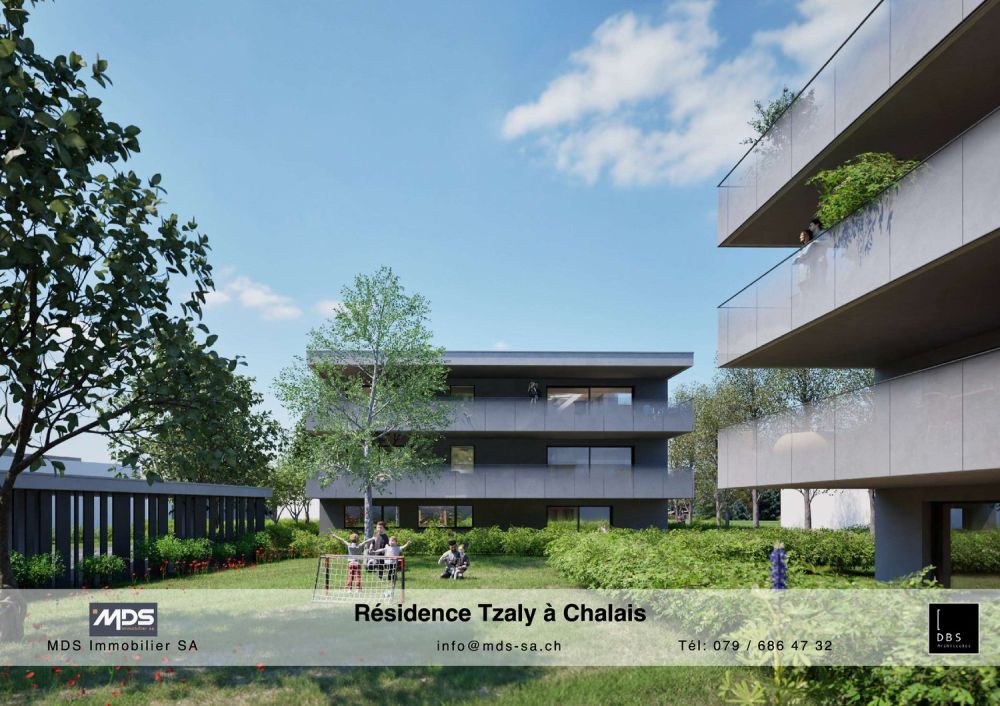 Promotion "Tzaly": Appartement 3.5 pièces avec jardin en hauteur -  Bild 1