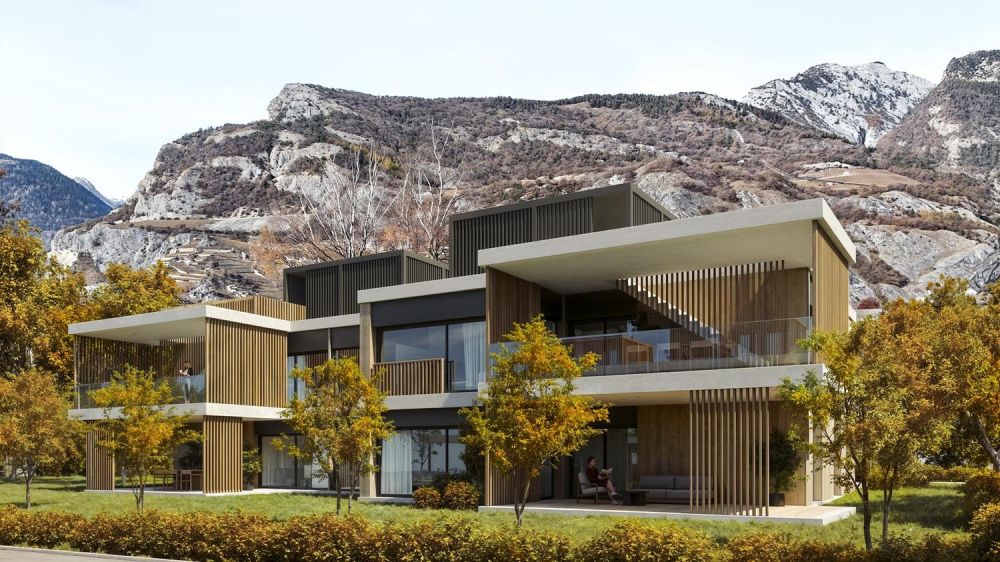 Attique 4,5 pces avec grande terrasse - Attique, 4.5 pièces, 134.40 m2