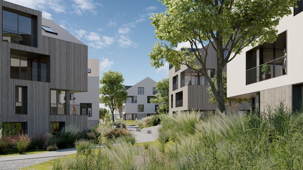 Appartement neuf de 2.5 pièces avec terrasse et jardin privatif à Epalinges -  Bild 4