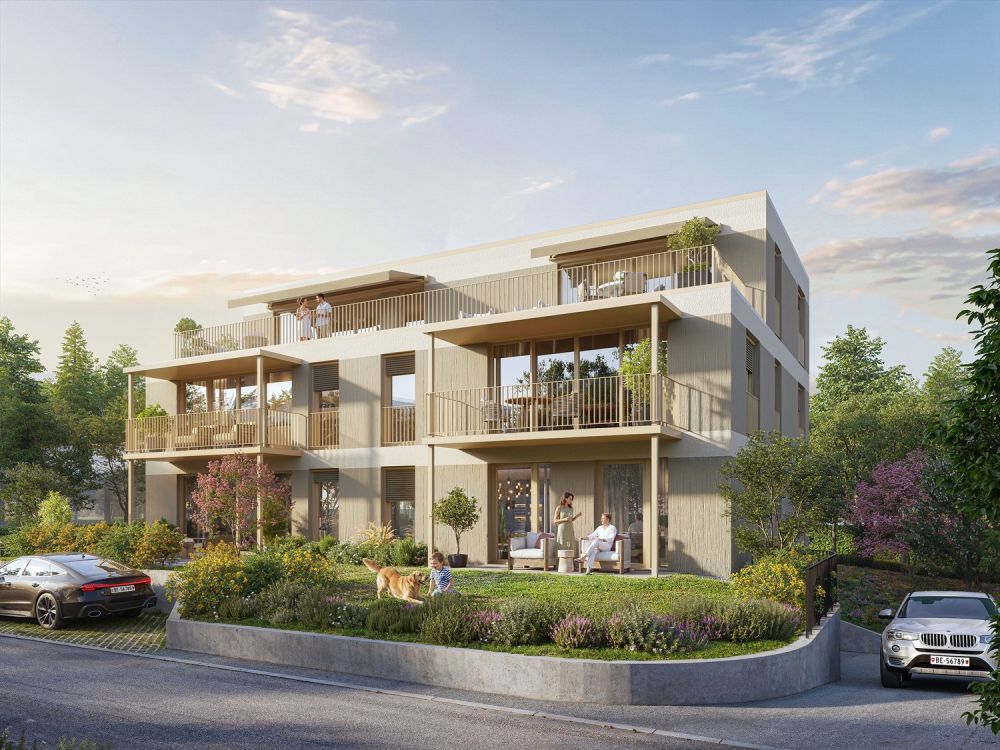 Neubau am Starenweg: Grosszügige 4½/5½-Zi.-Wohnung im Erdgeschoss zu verkaufen -  Bild 1