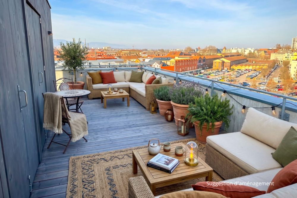 Loft-Penthouse et son Rooftop à 360, de l'autre côté de la frontière -  Bild 5