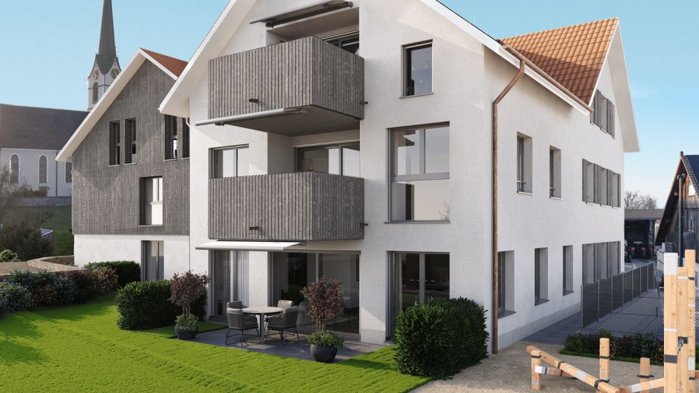 Blickfang Eschenz – Exklusive Neubauwohnungen im stilvollen Landhausstil -  Bild 7