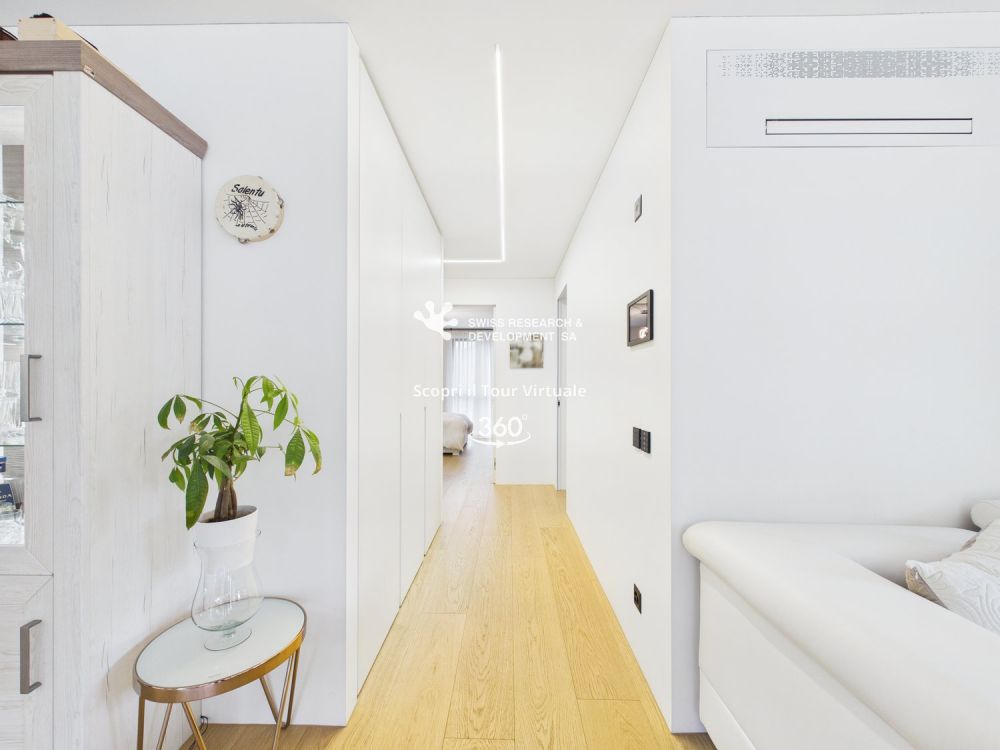 CONTEMPORANEO APPARTAMENTO DI 3,5 LOCALI CON AMPIA TERRAZZA E DOMOTICA INTEGRATA -  Bild 12