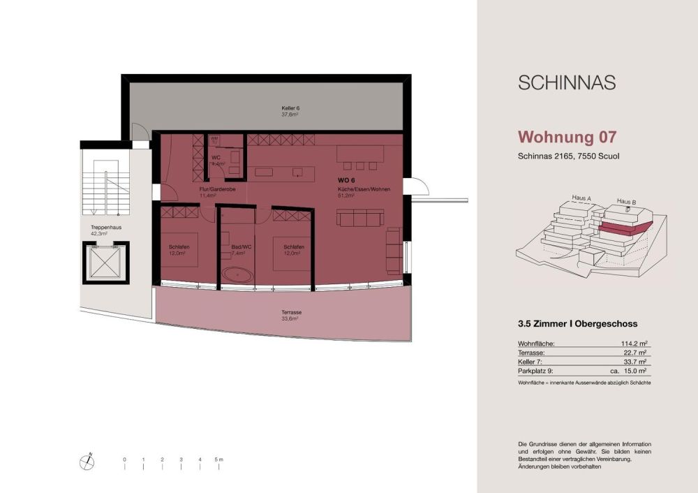 Neubau: 3.5-Zimmer und 4.5-Zimmer Terrassen-Erstwohnungen in Schinnas -  Bild 13