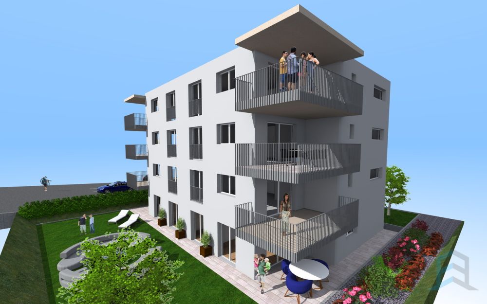 EXCEPTIONNEL Superbes appartements 3 ½ pièces dans nouvelle promotion - Appartement sur plan - Réchy / Wohnung auf Plan - Réchy / Apartment on plan - Réchy