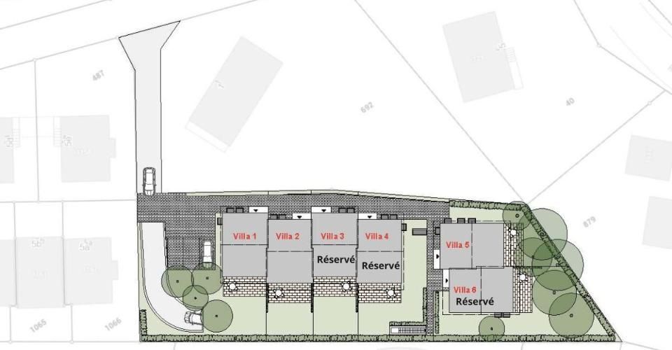 Founex Village - situation calme - Villa 1 sur plans avec 4 chambres - Maison 5.5 pièces - image - 3