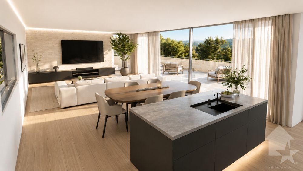 Magnifique projet d'attique de 215 m2, garage double et terrasses ! -  Bild 2