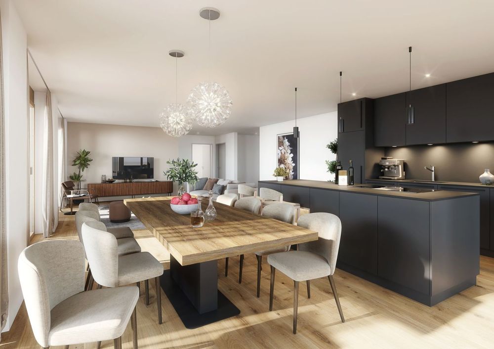LETZTE 3.5 Zimmer Maisonettewohnung, 15 m von der Piste und den Bergbahnen! -  Bild 4