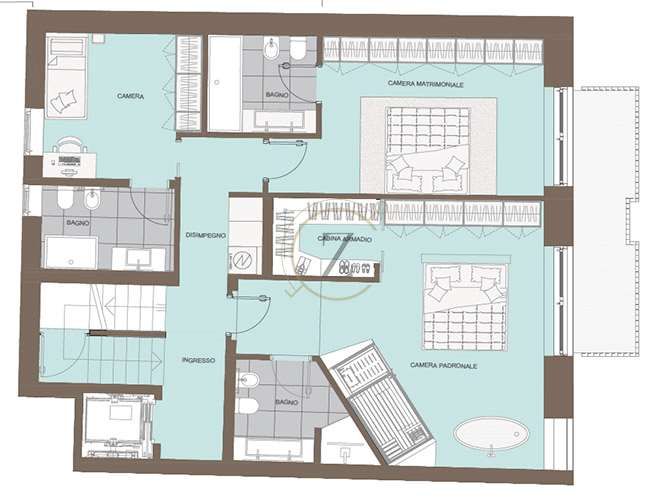 Meraviglioso Duplex Panoramico con Vista Lago a Melide - Bild 13