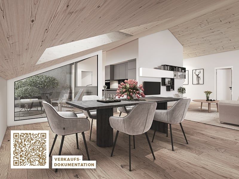 Moderne 5.5-Zimmer-Dachwohnung in Bonaduz an ruhiger Lage - Bild 1